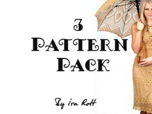 Three pack of pdf patterns 