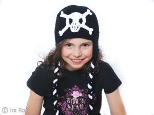 Handmade crocheted Pirate hats for kids