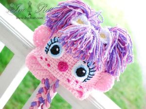 Handmade Crochet Fairy Angel Abby Hat for all ages
